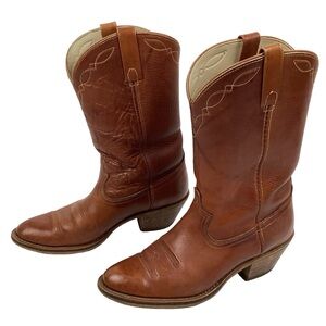 ACME Mens Western Leather Cowboy Boots